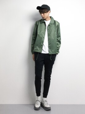 「ZIP FIVE（ジップファイブ）のアイテム（その他アウター）」を使った、セキユウスケさん（メンズ・180cm）の春コーディネート