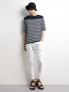 セキユウスケさん（メンズ・180cm）の春コーディネート