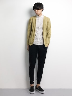セキユウスケさん（メンズ・180cm）の春コーディネート