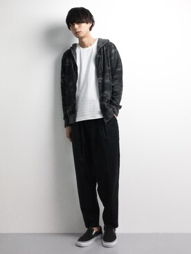 セキユウスケさん（メンズ・180cm）の春コーディネート