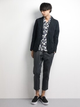 セキユウスケさん(メンズ・180cm)の春コーディネート