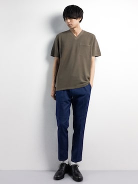 セキユウスケさん（メンズ・180cm）の春コーディネート