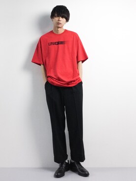 「REPIDO（リピード）のアイテム」を使った、セキユウスケさん（メンズ・180cm）の春コーディネート