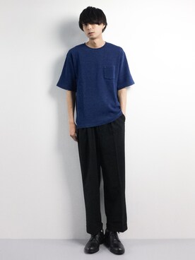 「REPIDO（リピード）のアイテム」を使った、セキユウスケさん（メンズ・180cm）の春コーディネート