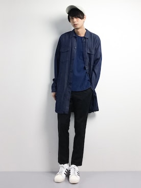 セキユウスケさん（メンズ・180cm）の春コーディネート