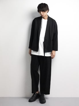 「Journal Standard TRISECT（トライセクト）のアイテム（その他アウター）」を使った、セキユウスケさん（メンズ・180cm）の春コーディネート
