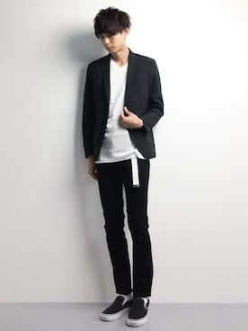 セキユウスケさん（メンズ・180cm）の春コーディネート