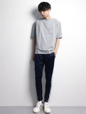 「REPIDO（リピード）のアイテム」を使った、セキユウスケさん（メンズ・180cm）の春コーディネート