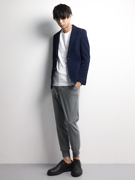 セキユウスケさん（メンズ・180cm）の春コーディネート