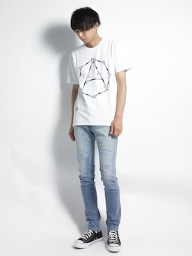 セキユウスケさん（メンズ・180cm）の夏コーディネート