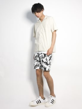 セキユウスケさん（メンズ・180cm）の夏コーディネート