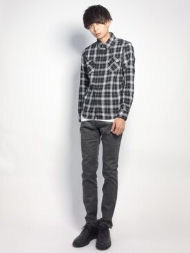 セキユウスケさん(メンズ・180cm)の夏コーディネート