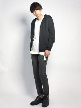 セキユウスケさん（メンズ・180cm）の夏コーディネート