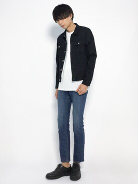 「WEGO（ウィゴー）のアイテム（デニムジャケット）」を使った、セキユウスケさん（メンズ・180cm）の夏コーディネート