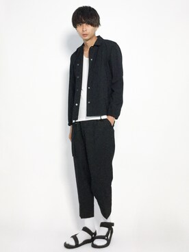 セキユウスケさん（メンズ・180cm）の夏コーディネート