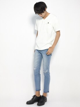 セキユウスケさん（メンズ・180cm）の夏コーディネート