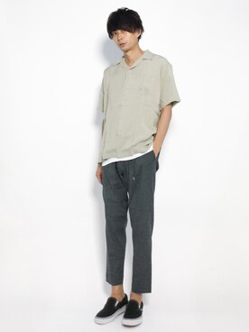 セキユウスケさん（メンズ・180cm）の夏コーディネート