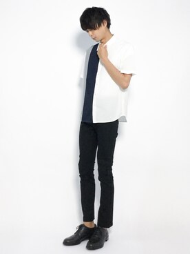 セキユウスケさん（メンズ・180cm）の夏コーディネート