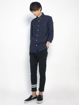 セキユウスケさん（メンズ・180cm）の夏コーディネート