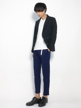 セキユウスケさん（メンズ・180cm）の夏コーディネート