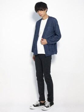 セキユウスケさん（メンズ・180cm）の夏コーディネート