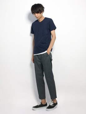 「SHIPS Days（シップスデイズ）のアイテム」を使った、セキユウスケさん（メンズ・180cm）の夏コーディネート