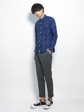 セキユウスケさん（メンズ・180cm）の夏コーディネート