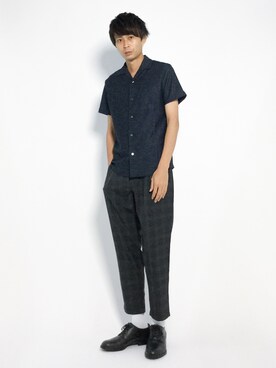 セキユウスケさん（メンズ・180cm）の夏コーディネート