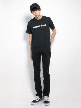 「ZIP FIVE（ジップファイブ）のアイテム（チノパンツ）」を使った、セキユウスケさん（メンズ・180cm）の夏コーディネート
