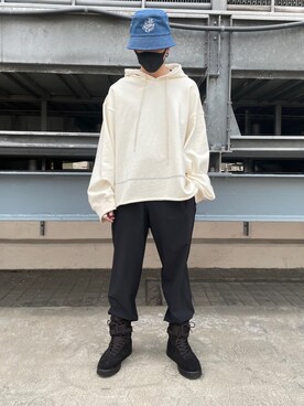 「KaneZ（ケインズ）のアイテム」を使った、otokuniさん（メンズ・165cm）の冬コーディネート