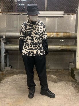 「soe（ソーイ）のアイテム」を使った、otokuniさん（メンズ・165cm）の春コーディネート