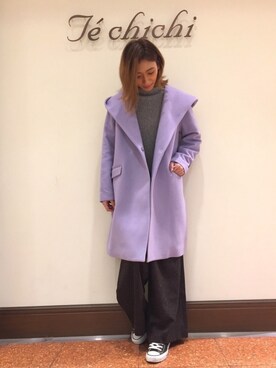 SUZUKI YUNAさん（レディース・161cm）の秋コーディネート