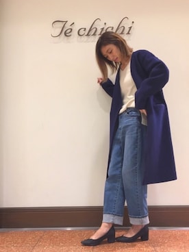 SUZUKI YUNAさん（レディース・161cm）の秋コーディネート