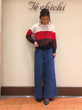 SUZUKI YUNAさん（レディース・161cm）の冬コーディネート