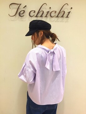 SUZUKI YUNAさん（レディース・161cm）の春コーディネート