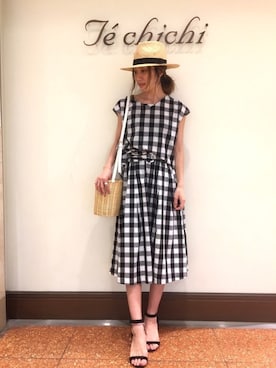 SUZUKI YUNAさん(レディース・161cm)の春コーディネート