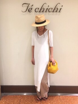 SUZUKI YUNAさん（レディース・161cm）の春コーディネート