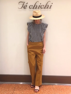 SUZUKI YUNAさん(レディース・161cm)の春コーディネート