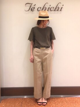 SUZUKI YUNAさん(レディース・161cm)の春コーディネート