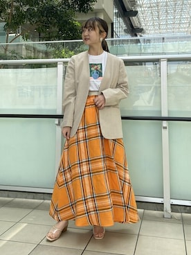 YOKO  HONDAさん（レディース・152cm）の春コーディネート