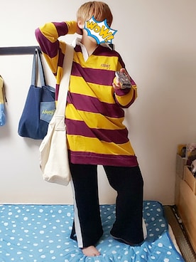 「防弾少年団」｜カヲルさん（レディース・156cm）の秋コーディネート