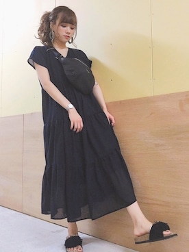 Harukaさん（レディース・158cm）の夏コーディネート