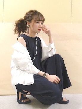 Harukaさん(レディース・158cm)の春コーディネート