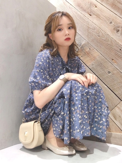 Haruka Earth Music Ecology Earth Music Ecologyのワンピースを使ったコーディネート Wear