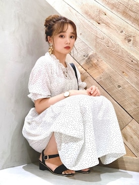 Harukaさん（レディース・158cm）の夏コーディネート