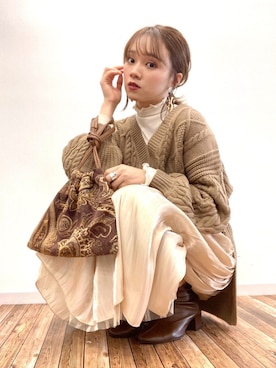 Harukaさん（レディース・158cm）の秋コーディネート