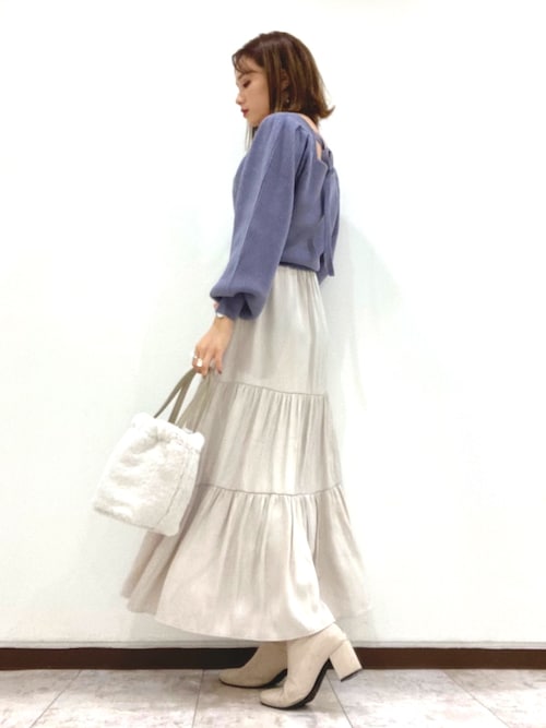 Earth Music Ecologyharukaさんのニット セーターを使ったコーディネート Zozotown