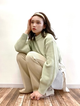 Harukaさん(レディース・158cm)の冬コーディネート