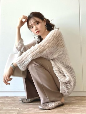 Harukaさん（レディース・158cm）の冬コーディネート