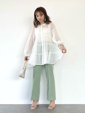 Harukaさん（レディース・158cm）の春コーディネート